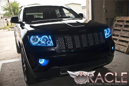 Oracle Jeep Grand Cherokee 11-13 Halo Kit - ColorSHIFT w/o Controller