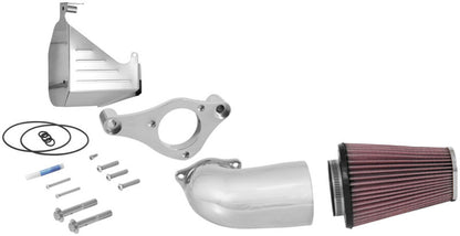 K&N 2017 Harley-Davidson H/D Touring Models AirCharger Performance Intake - Chrome