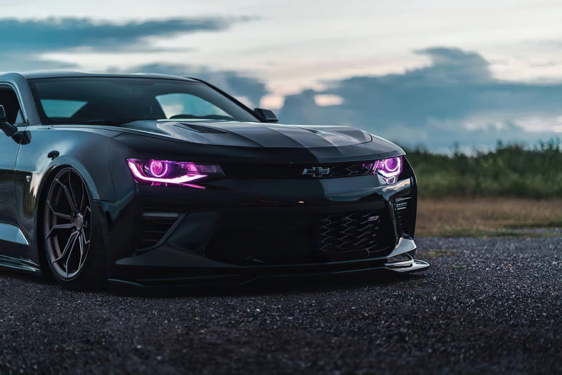 Oracle 16-18 Chevy Camaro RGB+W Headlight DRL Upgrade Kit - ColorSHIFT w/ 2.0 Controller