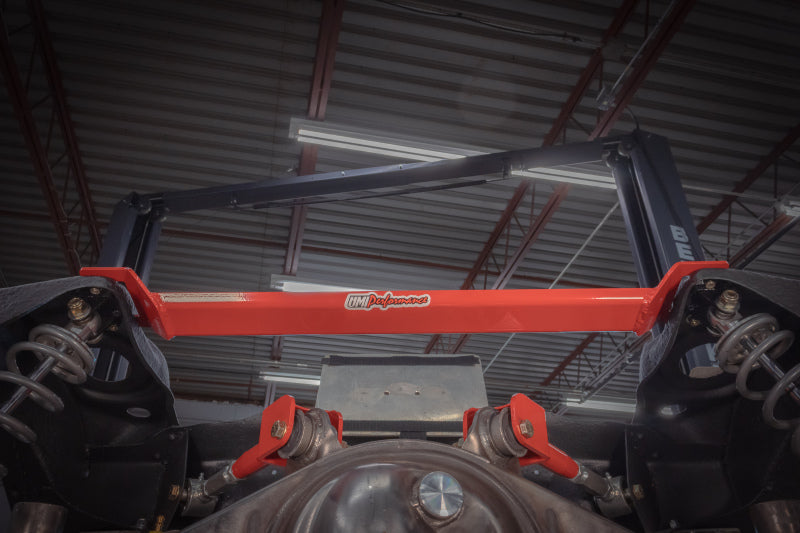 UMI Performance 64-72 GM A-Body Rear Shock Tower Brace - Red