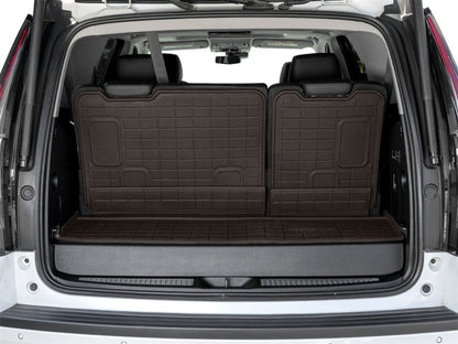 WeatherTech 18-20 Chevrolet Tahoe Behind 3rd Row Seating SeatBack Cargo Liners HP - Cocoa
