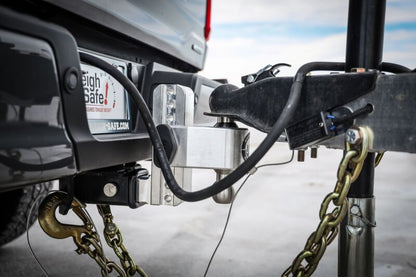Weigh Safe 180 Hitch 6in Drop Hitch & 2.5in Shank (10K/18.5K GTWR) w/WS05 - Aluminum