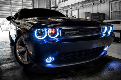 Oracle Dodge Challenger 08-14 LED Fog Halo Kit - White