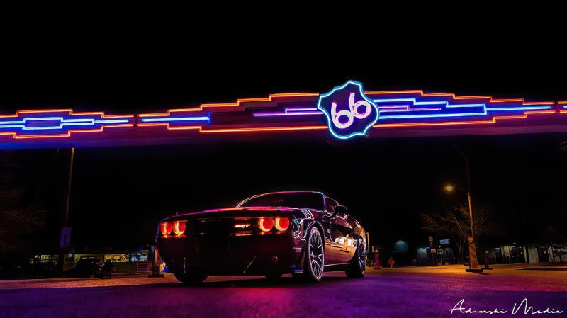 Oracle Dodge Challenger 08-14 Halo Kit (NonProjectorHL) - ColorSHIFT w/o Controller