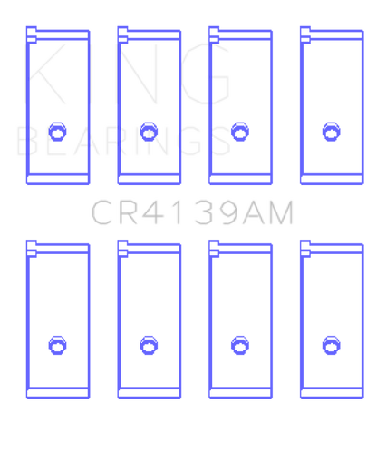 King Honda 91CI/1.5L D15A2/D15A3/D15B1/D15B2/D15B7/D15B8/D15Z1 (Size +0.50) Rod Bearing Set