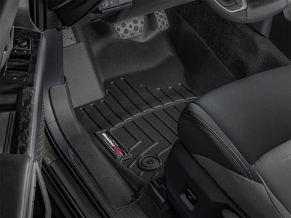 WeatherTech 24-26 Toyota Tacoma 1st Row Front FloorLiner - Black