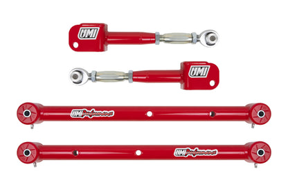 UMI Performance 64-67 GM A-Body Lower Control Arm & Adjustable Upper Control Arm Kit
