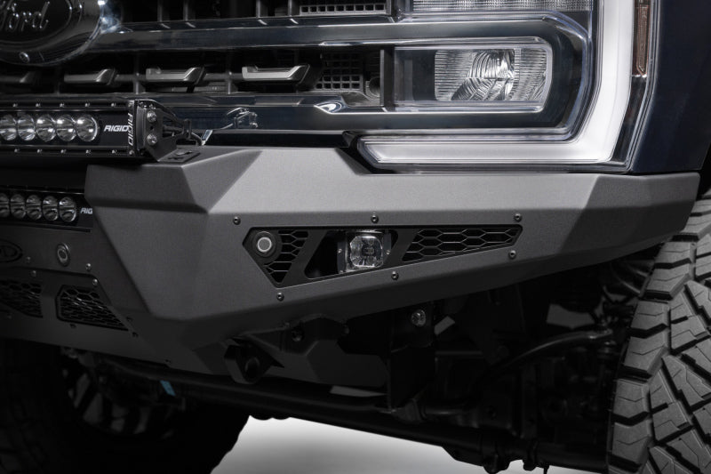 Addictive Desert Designs 2023+ Ford Super Duty HoneyBadger Front Bumper w/ Top Hoop