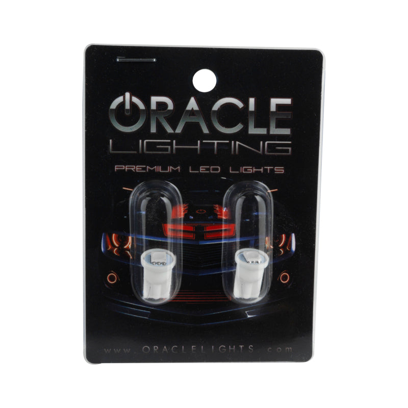 Oracle T10 1 LED 3-Chip SMD Bulbs (Pair) - Amber