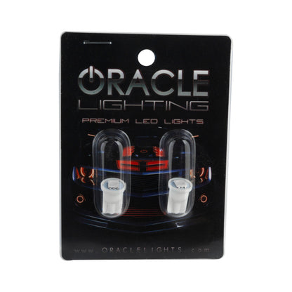 Oracle T10 1 LED 3-Chip SMD Bulbs (Pair) - Amber