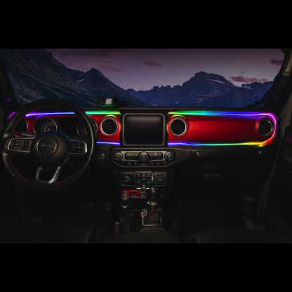 ORACLE Lighting Jeep Wrangler JL / Gladiator JT ColorSHIFT Fiber Optic LED Interior Kit