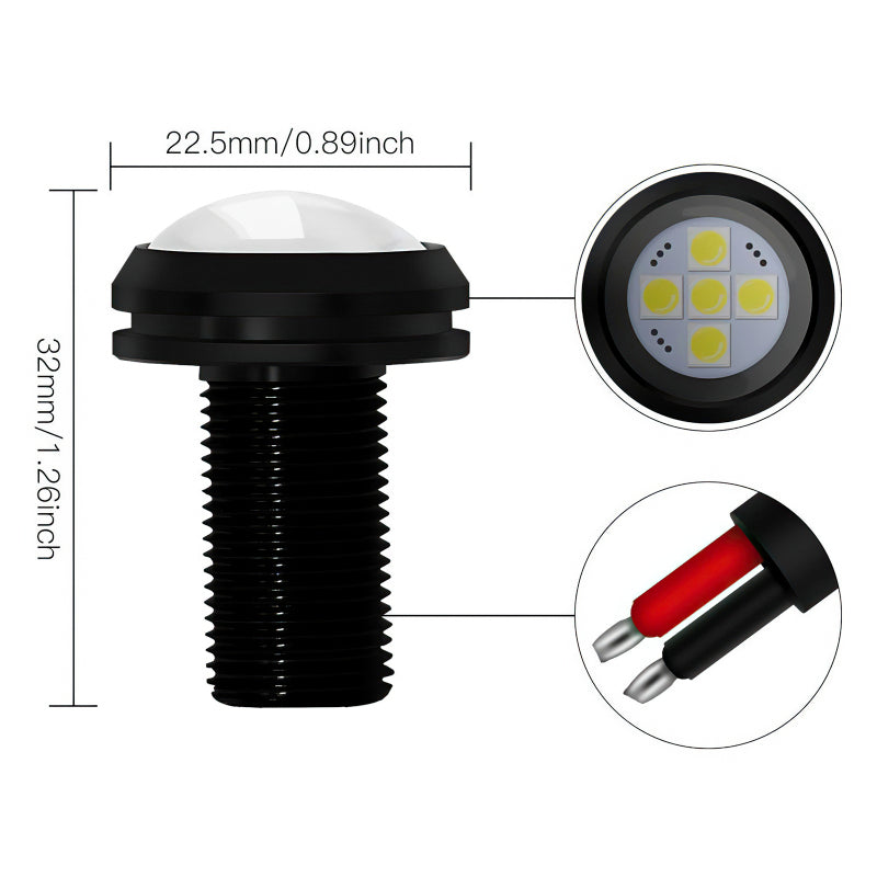 Oracle 21-23 Ford Bronco LED Puddle Light Upgrade for Off-Road Side Mirror Ditch Lights