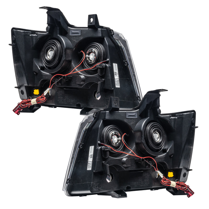 Oracle 07-13 Chevy Avalanche Pre-Assembled SMD Headlights - ColorSHIFT w/ 2.0 Controller