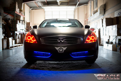 Oracle Infiniti G37 Coupe 08-10 Halo Kit - ColorSHIFT w/o Controller