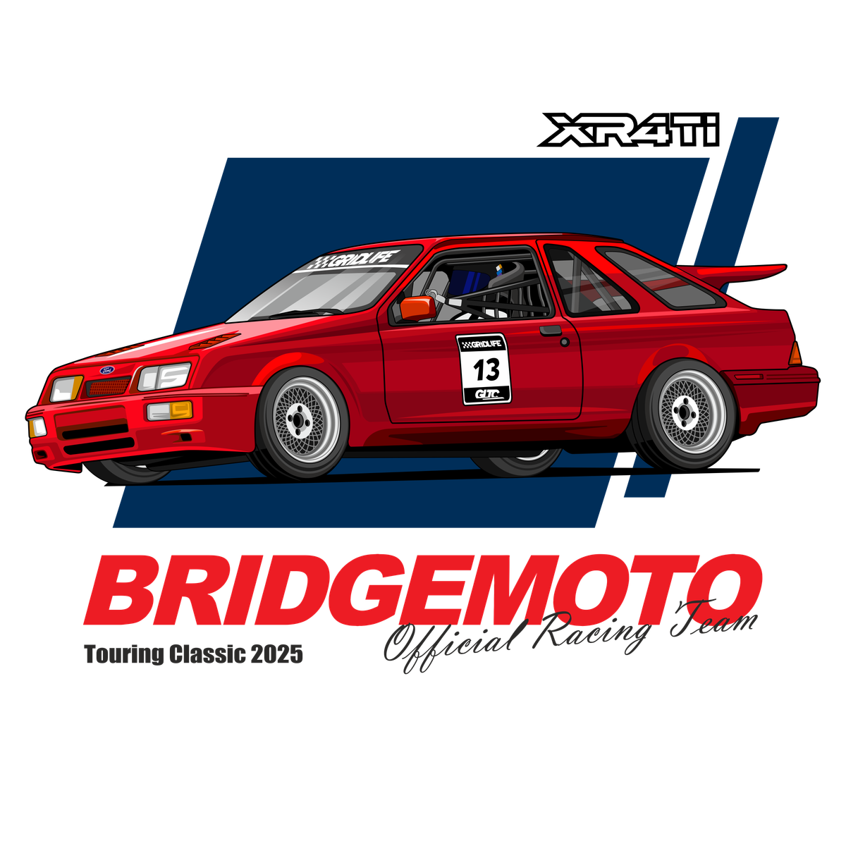 2025 GLTC Merkur Team Sticker