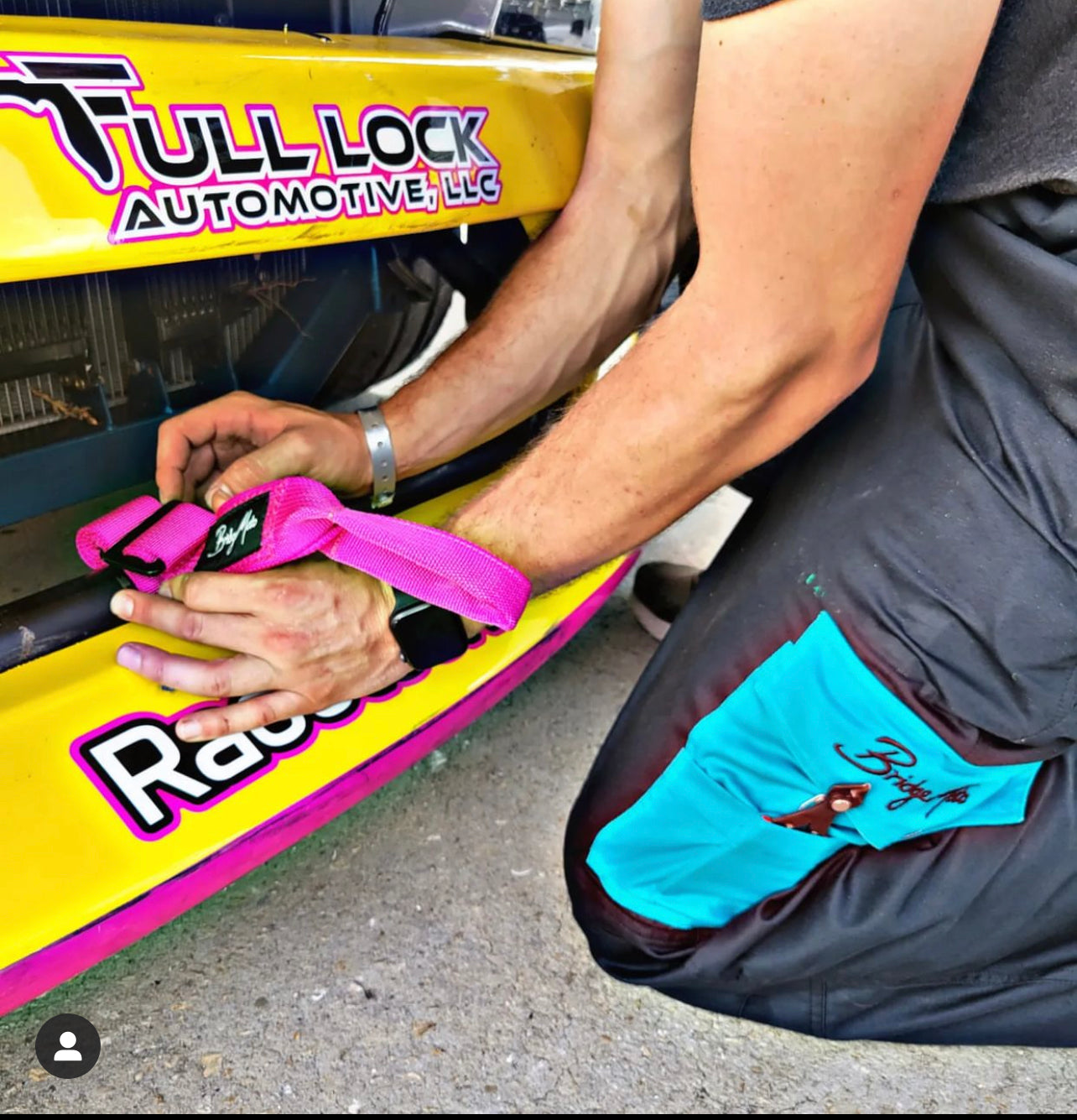 Crash Bar Wrap Around Tow Strap