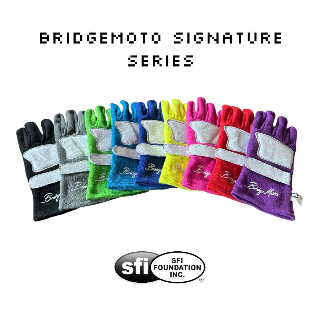 BridgeMoto SFI Signature Driver Gloves
