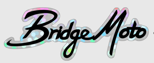 BridgeMoto Logo Sticker