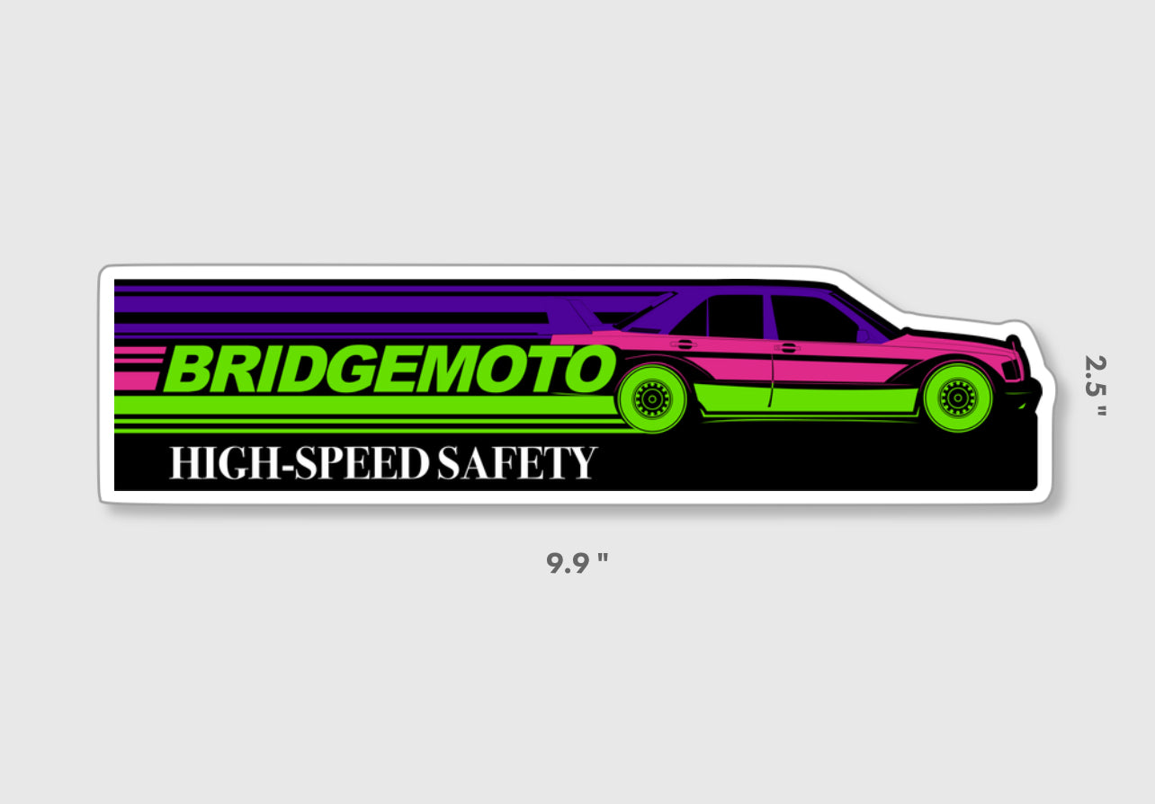 Team BridgeMoto Race Decals