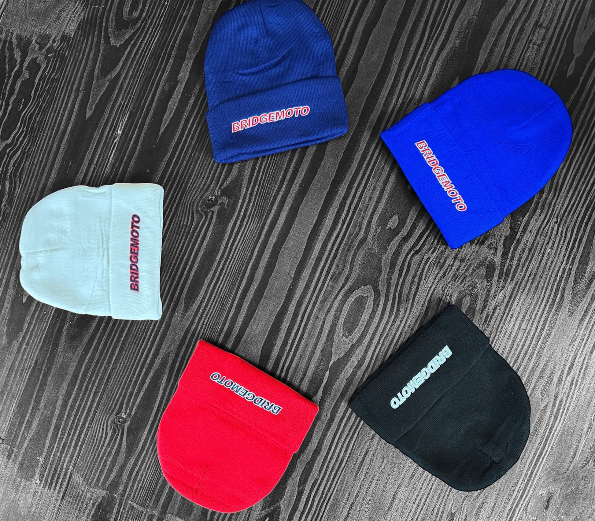 Team BridgeMoto Beanies