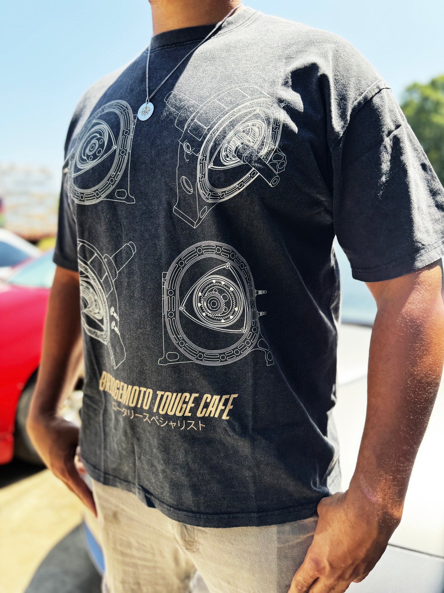 Rotary Touge Café Shirt