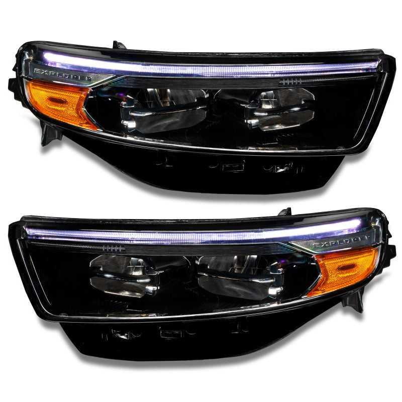Oracle 20-22 Ford Explorer Dynamic RGB Headlight DRL Kit - - w/ Simple Controller