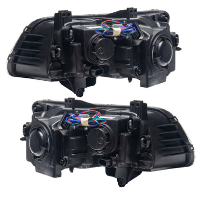 Oracle 11-14 Chrysler 300C SMD HL - Black - NON HID - ColorSHIFT