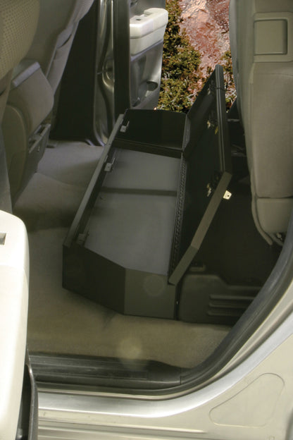 Tuffy 07-21 Toyota Tundra Double Cab Underseat Lockbox W/ Combo Lock