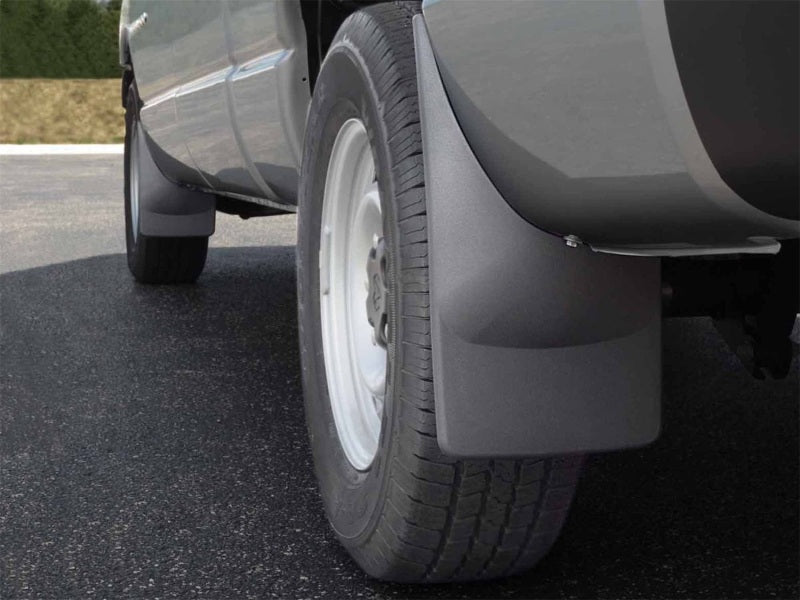 WeatherTech 06-08 Dodge Ram Truck No Drill Mudflaps - Black