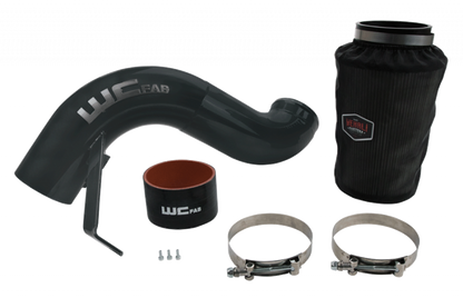 Wehrli 07.5-09 Dodge 6.7L Cummins 4in Intake Kit - Bronze Chrome
