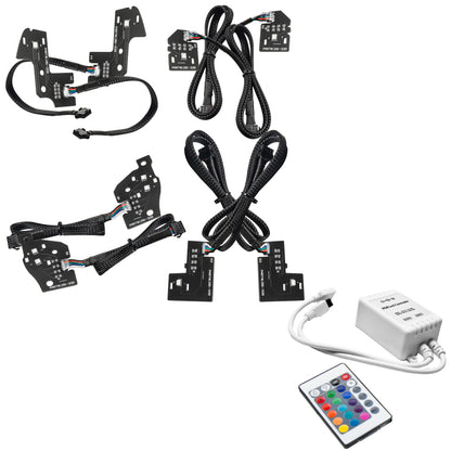 Oracle 19-21 Dodge RAM 1500 Reflector LED Headlight DRL Kit - w/Simple Controller