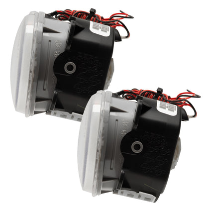 Oracle Lighting 10-15 Jeep Wrangler JK Pre-Assembled LED Halo Fog Lights -Blue