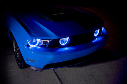 Oracle Ford Mustang GT/V6 10-12 Halo Kit - ColorSHIFT w/ BC1 Controller