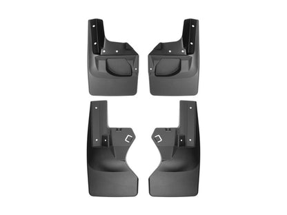 WeatherTech 2020+ Jeep Gladiator No Drill Mudflaps - Black