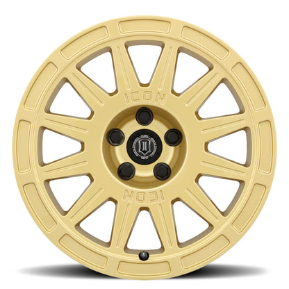 ICON Ricochet 17x8 / 5x100 / 38 mm / 6in BS Gloss Gold Wheel