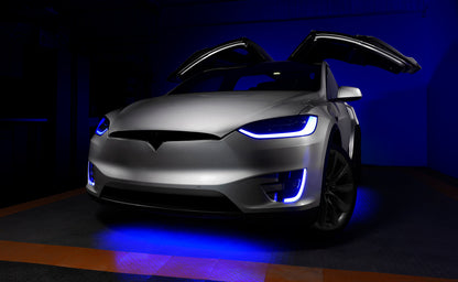 ORACLE Lighting 16-21 Tesla Model X Dynamic ColorSHIFT Headlight & Fog Light DRL Kit