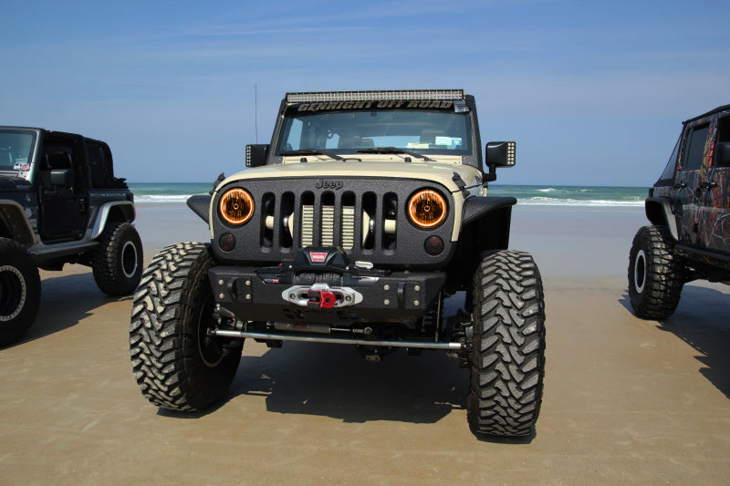 Oracle Jeep Wrangler JK 07-17 LED Waterproof Halo Kit - ColorSHIFT w/ BC1 Controller