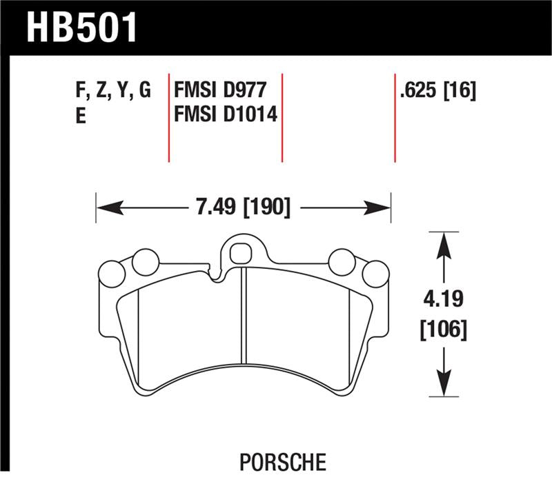 Hawk LTS Street Brake Pads