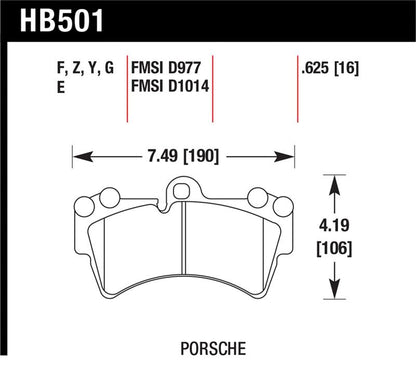 Hawk LTS Street Brake Pads