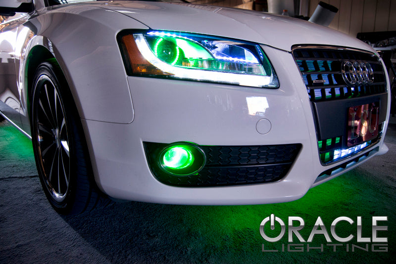 Oracle Audi A5 07-13 Halo Kit - ColorSHIFT w/ Simple Controller
