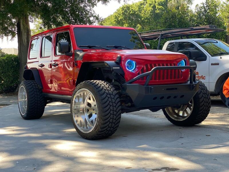 Oracle Jeep Wrangler JL/JT 7in. High Powered LED Headlights (Pair) - w/o Controller