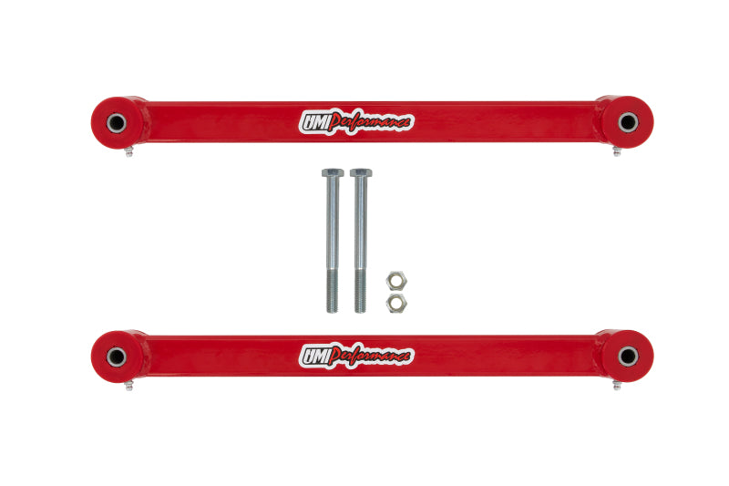 UMI Performance 16-24 Chevrolet Camaro Alignment Toe Arm - Red