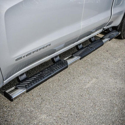Westin 2019-2026 Chevrolet Silverado/Sierra 1500 Crew Cab (5.5ft) R5 Modular Nerf Step Bars - SS