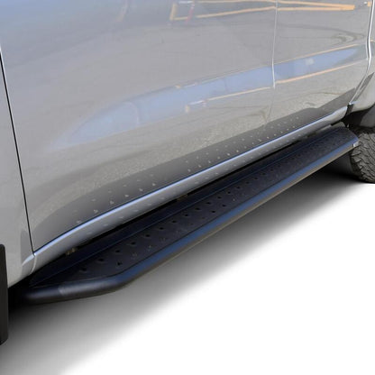 Westin 19-23 Chevrolet/GMC Silverado/Sierra 1500 Crew Cab Outlaw Nerf Step Bars - Textured Black