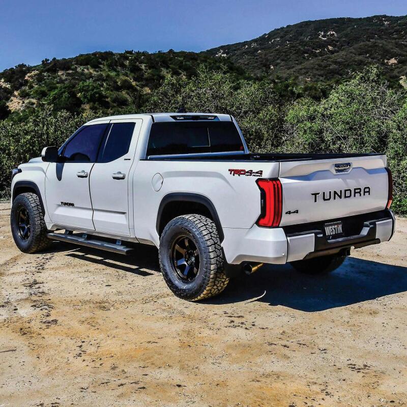 Westin 2022-2026 Toyota Tundra Dbl Cab R5 Nerf Step Bars - Textured Black