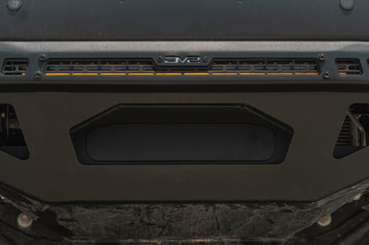 DV8 Winch Fairlead Cover Plate - Micro Texture Black