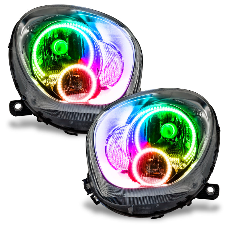 Oracle Mini Cooper Countryman 11-15 Halo Kit - ColorSHIFT w/ BC1 Controller