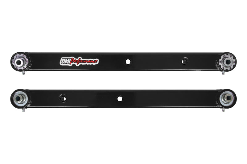 UMI Performance 64-72 A-Body Boxed Lower Control Arms- w/ Dual Roto-Joints