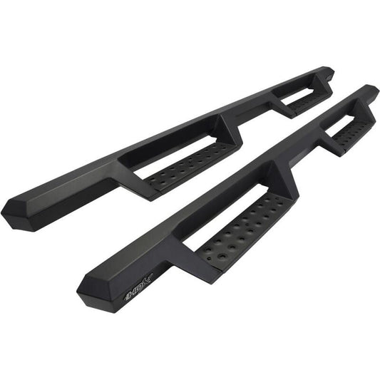 Westin/HDX 99-16 Ford F-250/350/450/550 Crew Cab Drop Nerf Step Bars - Textured Black