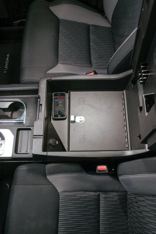 Tuffy Console Safe W/ Combo Lock For Toyota Tundra W/ Flow Thru Console